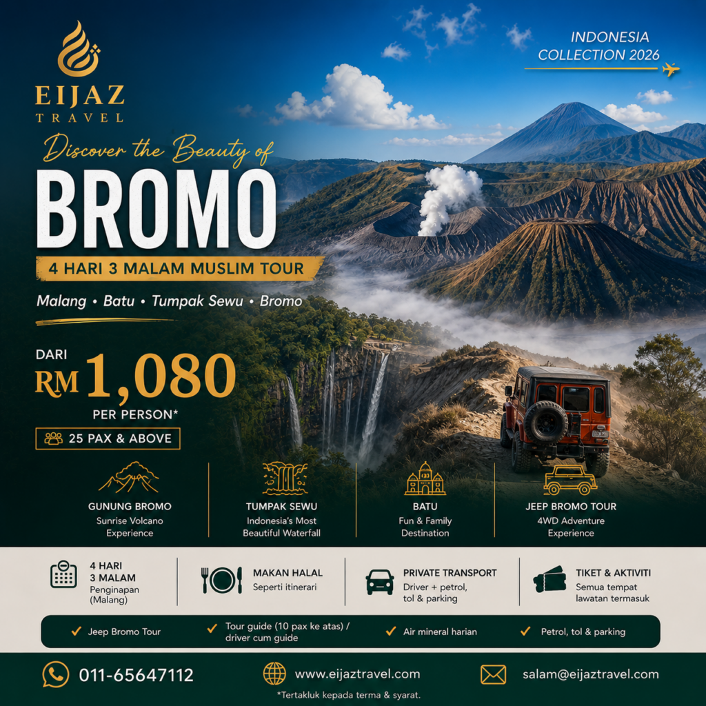 Pakej Bromo 2026