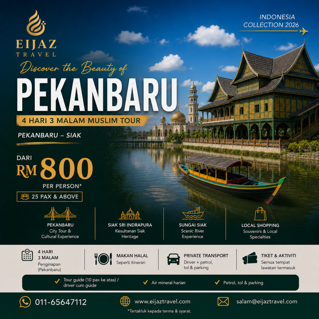 Pakej Pekanbaru Riau 2026