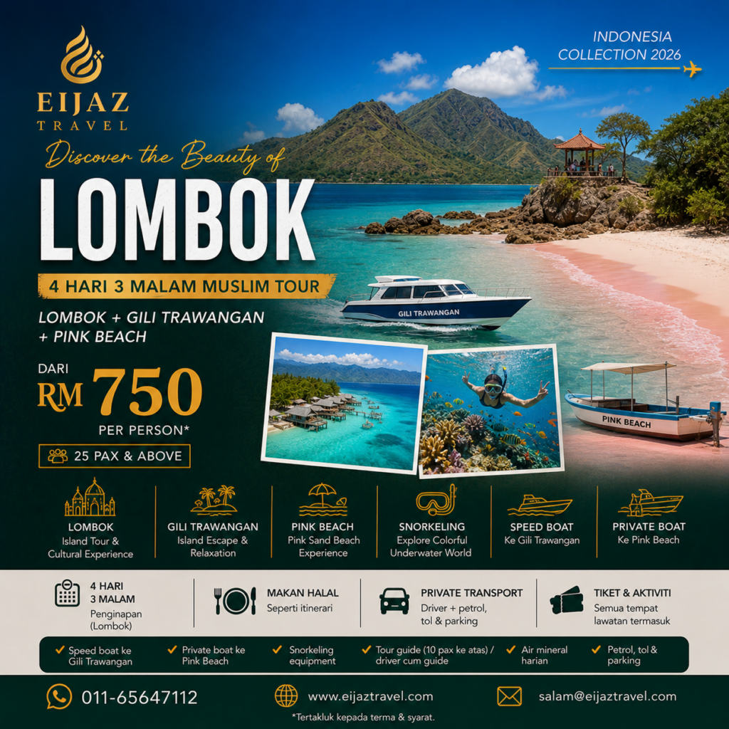 Pakej Lombok 2026