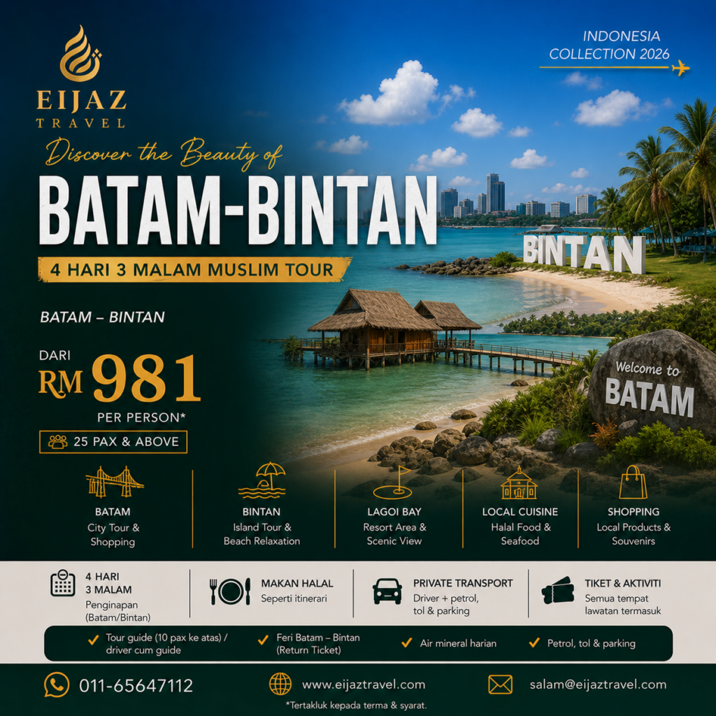 Pakej Batam - Bintan 2026