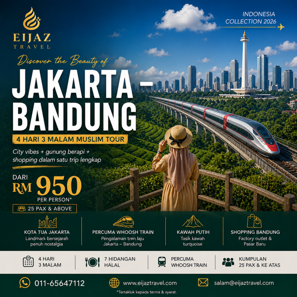 Pakej Jakarta Bandung 2026